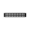 Roxtone Patch panel RACK 19 2U na 24 gniazd typu D